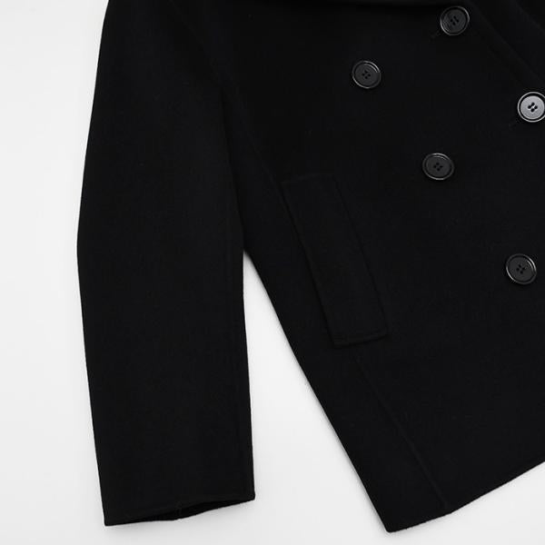 S Max Mara エス マックスマーラ ELISE ウール ピーコート