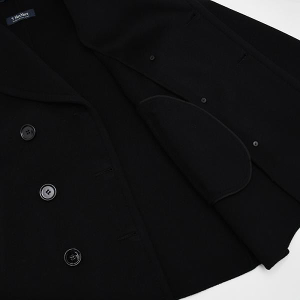 S Max Mara エス マックスマーラ ELISE ウール ピーコート