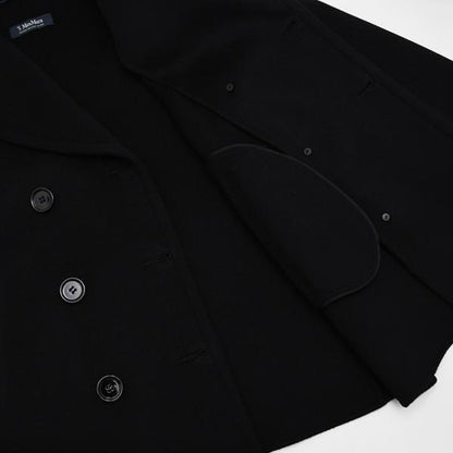 S Max Mara エス マックスマーラ ELISE ウール ピーコート