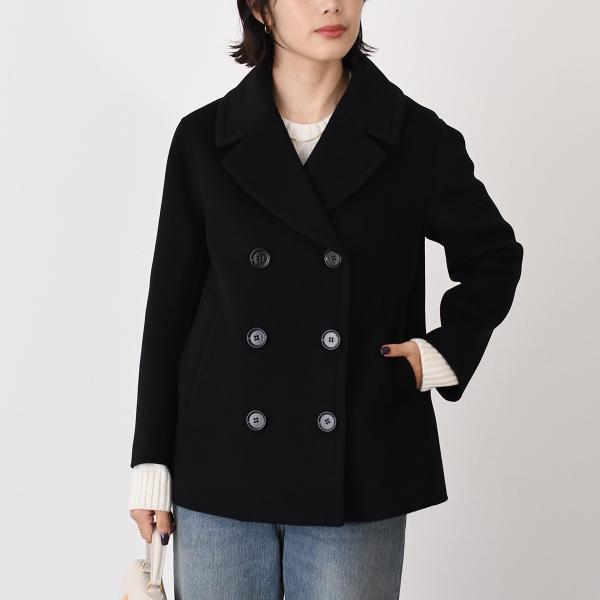 S Max Mara エス マックスマーラ ELISE ウール ピーコート