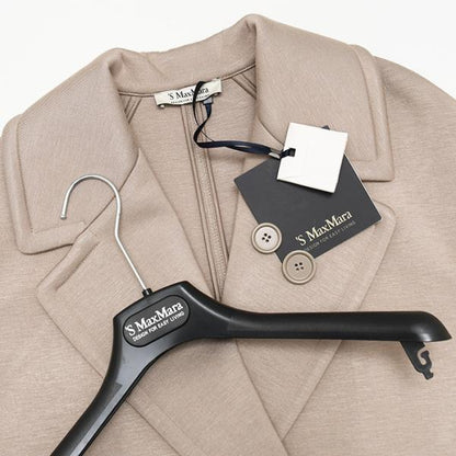 S Max Mara 에스 맥스마라 EMMA 저지 미디 코트 