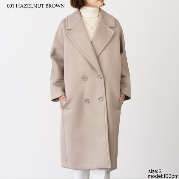 S Max Mara 에스 맥스마라 EMMA 저지 미디 코트 