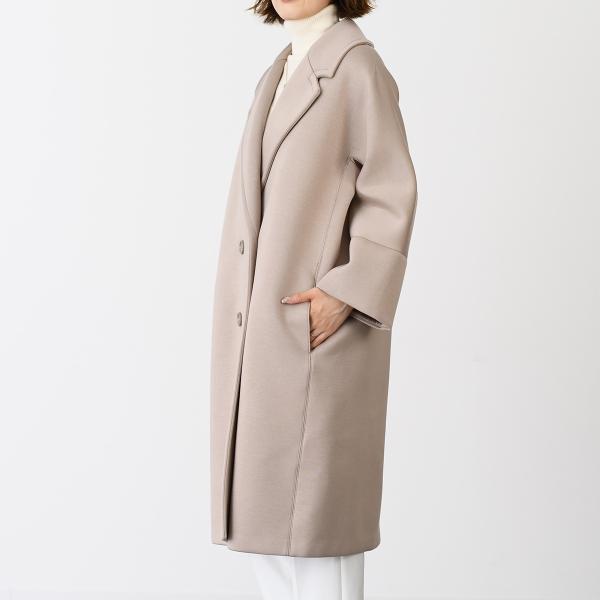S Max Mara 에스 맥스마라 EMMA 저지 미디 코트 