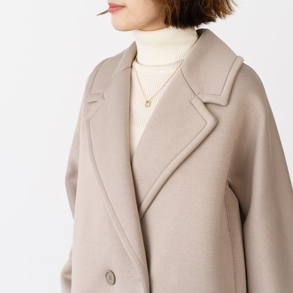 S Max Mara 에스 맥스마라 EMMA 저지 미디 코트 