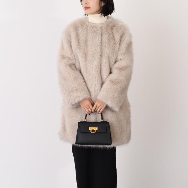 Max Mara Studio マックスマーラ ステゥディオ EROS エロス エコ ファー コート