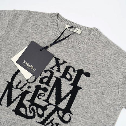 S Max Mara FELICIA wool cashmere jacquard knit 