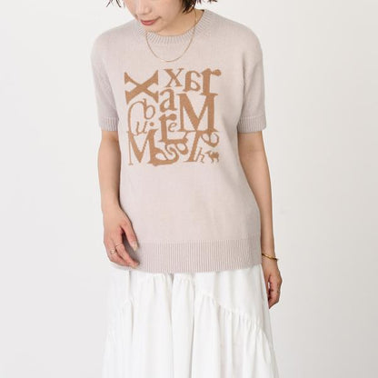 S Max Mara FELICIA wool cashmere jacquard knit 