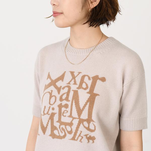 S Max Mara FELICIA wool cashmere jacquard knit 
