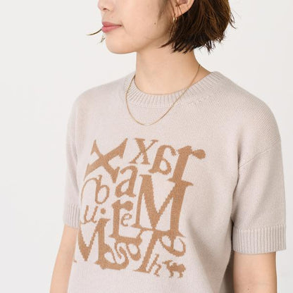S Max Mara FELICIA wool cashmere jacquard knit 