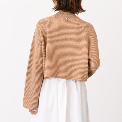 Max Mara マックスマーラ FUNALE フィッシャーマンズ リブニット ウールカシミアセーター