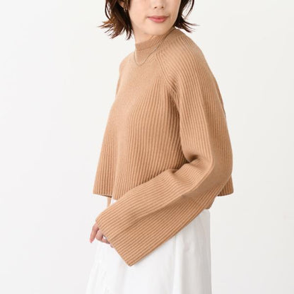 Max Mara FUNALE Fisherman's Rib Knit Wool Cashmere Sweater 