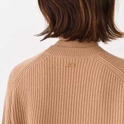 Max Mara マックスマーラ FUNALE フィッシャーマンズ リブニット ウールカシミアセーター