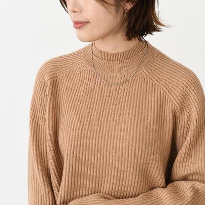Max Mara FUNALE Fisherman's Rib Knit Wool Cashmere Sweater 