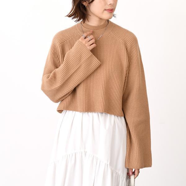 Max Mara FUNALE Fisherman's Rib Knit Wool Cashmere Sweater 
