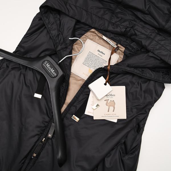 Max Mara The Cube マックスマーラ ザ キューブ GREENGI グリーンGI テクニカル キャンバス フーデット ジレ