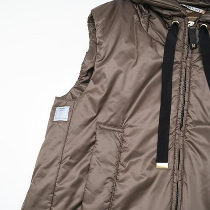 Max Mara The Cube GREENGO グリーンGO テクニカル キャンバス ショート ジレ