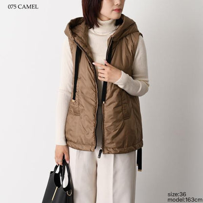 Max Mara The Cube GREENGO グリーンGO テクニカル キャンバス ショート ジレ