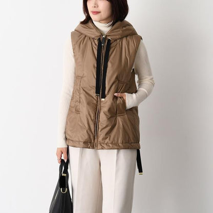 Max Mara The Cube GREENGO グリーンGO テクニカル キャンバス ショート ジレ