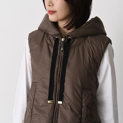 Max Mara The Cube GREENGO グリーンGO テクニカル キャンバス ショート ジレ