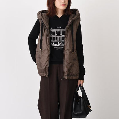 Max Mara The Cube GREENGO グリーンGO テクニカル キャンバス ショート ジレ