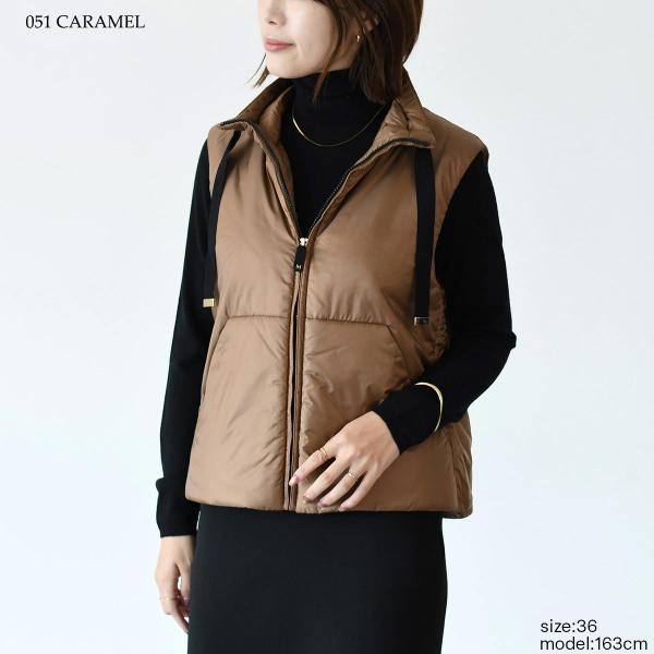 Max Mara The Cube GREENVEST グリーンヴェスト テクニカル キャンバス ショート ジレ