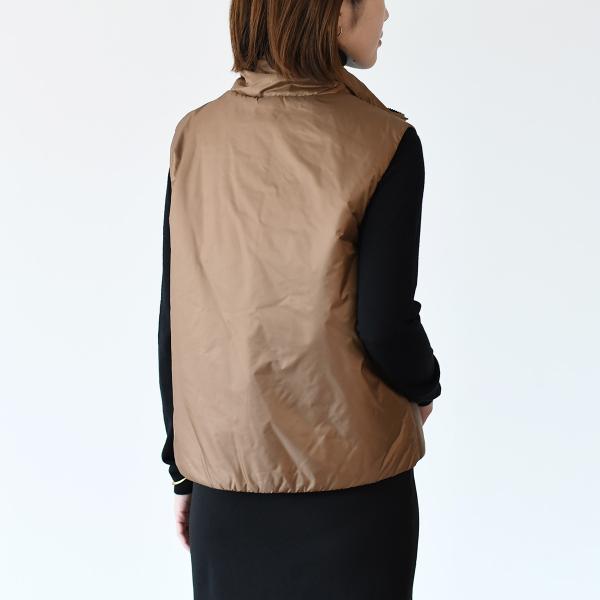 Max Mara The Cube GREENVEST グリーンヴェスト テクニカル キャンバス ショート ジレ