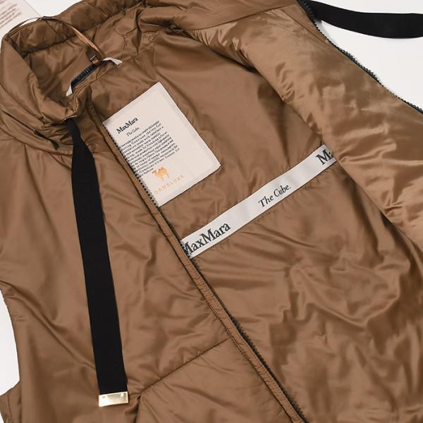 Max Mara The Cube GREENVEST グリーンヴェスト テクニカル キャンバス ショート ジレ