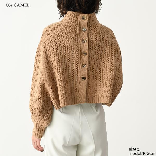 MAX MARA HODEIDA ホデイダ ウール カシミヤ クロップド ジャンパー