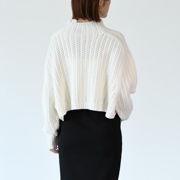 MAX MARA HODEIDA ホデイダ ウール カシミヤ クロップド ジャンパー
