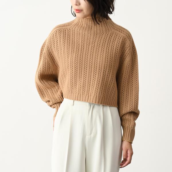 MAX MARA HODEIDA ホデイダ ウール カシミヤ クロップド ジャンパー