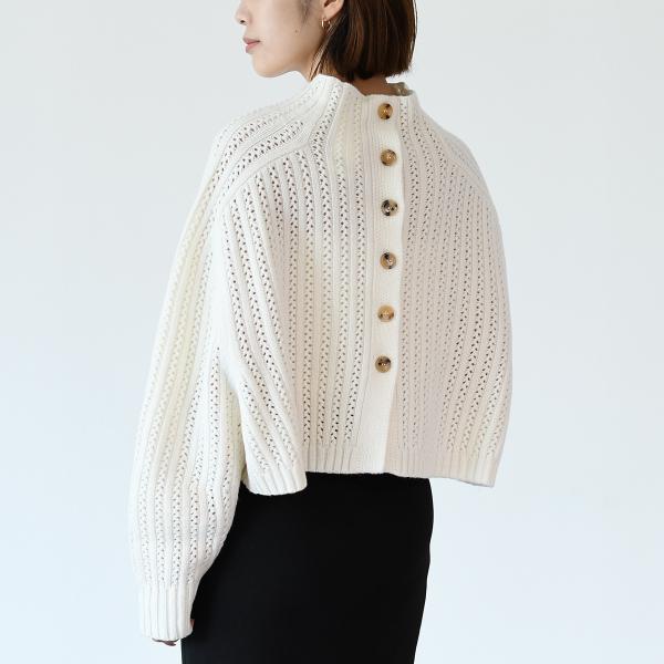 MAX MARA HODEIDA ホデイダ ウール カシミヤ クロップド ジャンパー