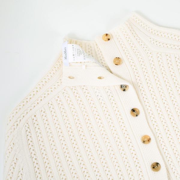 MAX MARA HODEIDA ホデイダ ウール カシミヤ クロップド ジャンパー