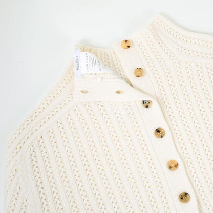 MAX MARA HODEIDA ホデイダ ウール カシミヤ クロップド ジャンパー