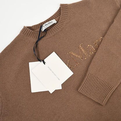 S Max Mara KASSEL カッセル ウール カシミヤ ロゴ ニット