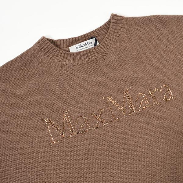 S Max Mara KASSEL カッセル ウール カシミヤ ロゴ ニット