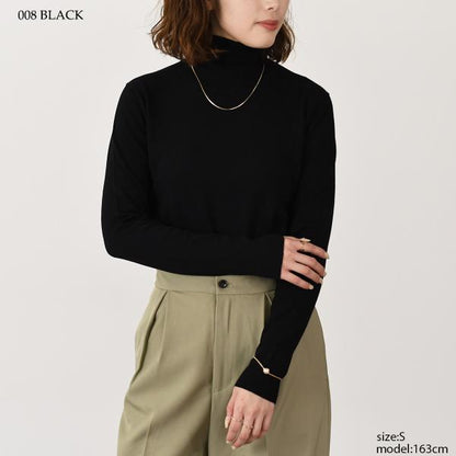 Weekend Max Mara KIKU キク シルク ウール タートルネックセーター
