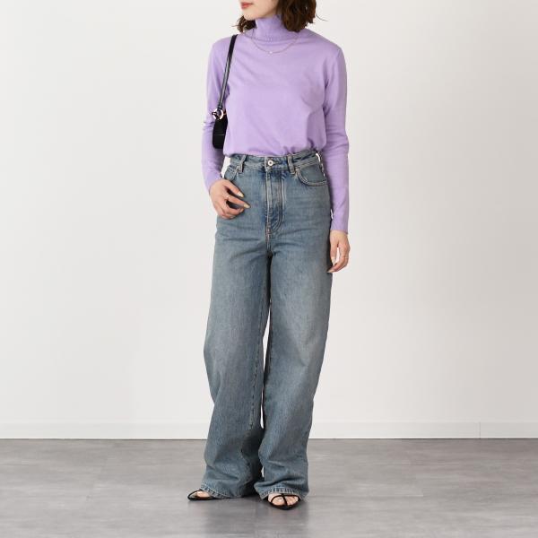 Weekend Max Mara KIKU キク シルク ウール タートルネックセーター