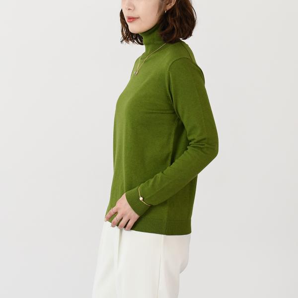 Weekend Max Mara KIKU キク シルク ウール タートルネックセーター