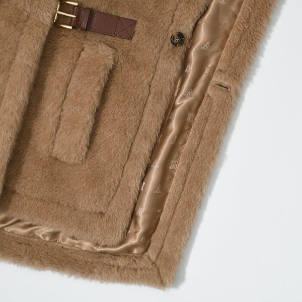 Max Mara マックスマーラ LANOSO4 テディ ジレケープ