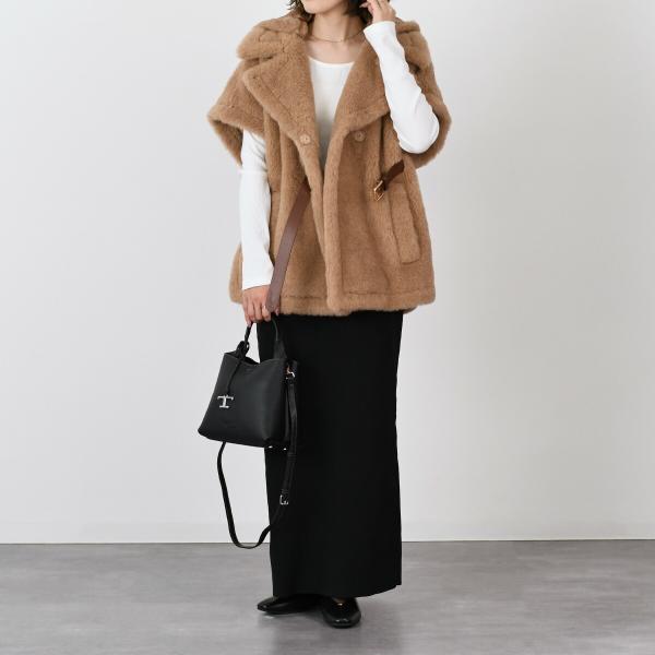 Max Mara マックスマーラ LANOSO4 テディ ジレケープ