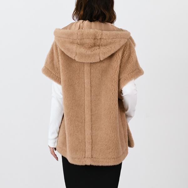 Max Mara マックスマーラ LANOSO4 テディ ジレケープ
