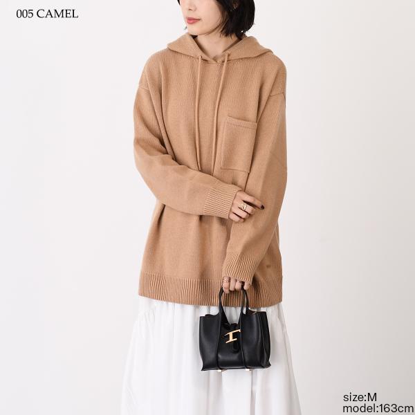 Max Mara マックスマーラ LIANA ウールカシミア ニットパーカー