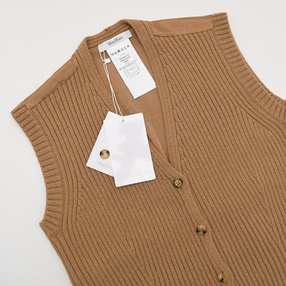 Max Mara MADRE ウールカシミア ジレ