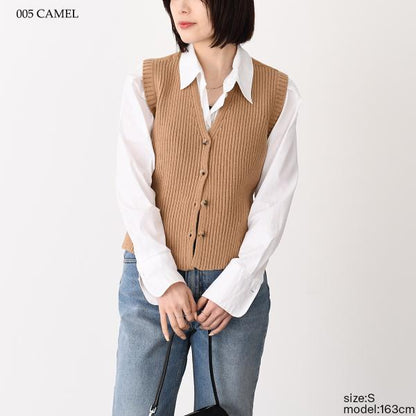 Max Mara MADRE 울 캐시미어 질레 