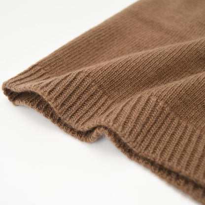 S Max Mara エス マックスマーラ MATTEO ウールカシミア クロップドポロネックセーター