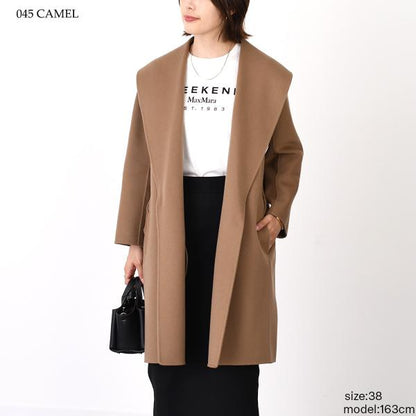 S Max Mara エス マックスマーラ MESSI メッシ ピュア ヴァージンウール ダブルフェイス コート