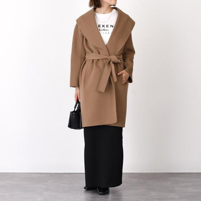 S Max Mara エス マックスマーラ MESSI メッシ ピュア ヴァージンウール ダブルフェイス コート