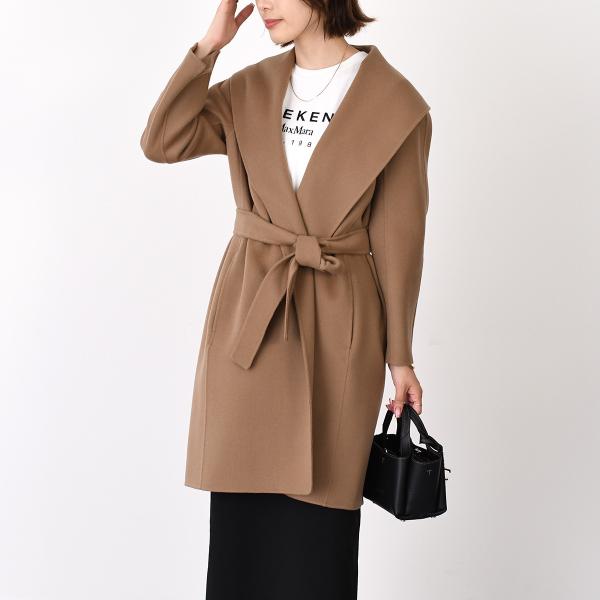 S Max Mara エス マックスマーラ MESSI メッシ ピュア ヴァージンウール ダブルフェイス コート