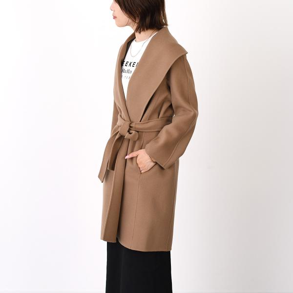 S Max Mara エス マックスマーラ MESSI メッシ ピュア ヴァージンウール ダブルフェイス コート