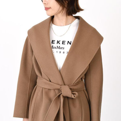 S Max Mara エス マックスマーラ MESSI メッシ ピュア ヴァージンウール ダブルフェイス コート